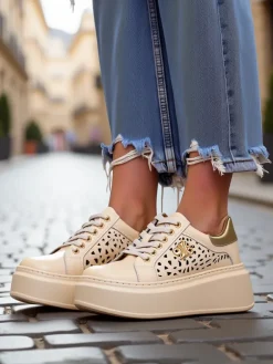 Hot Sportowe sneakersy damskie ażurowe Jovixi Damskie Sneakersy|Bieganie, Ćwiczenia I Trening