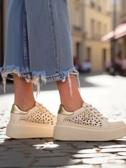 Hot Sportowe sneakersy damskie ażurowe Jovixi Damskie Sneakersy|Bieganie, Ćwiczenia I Trening