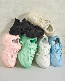 Sale Sportowe sneakersy damskie Haigrette Damskie Sneakersy