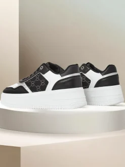 Sale Sportowe sneakersy damskie na platformie Zezis Damskie Sneakersy