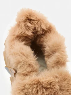 Hot Sportowe sneakersy damskie z futerkiem Nonuas Damskie Śniegowce|Ocieplane