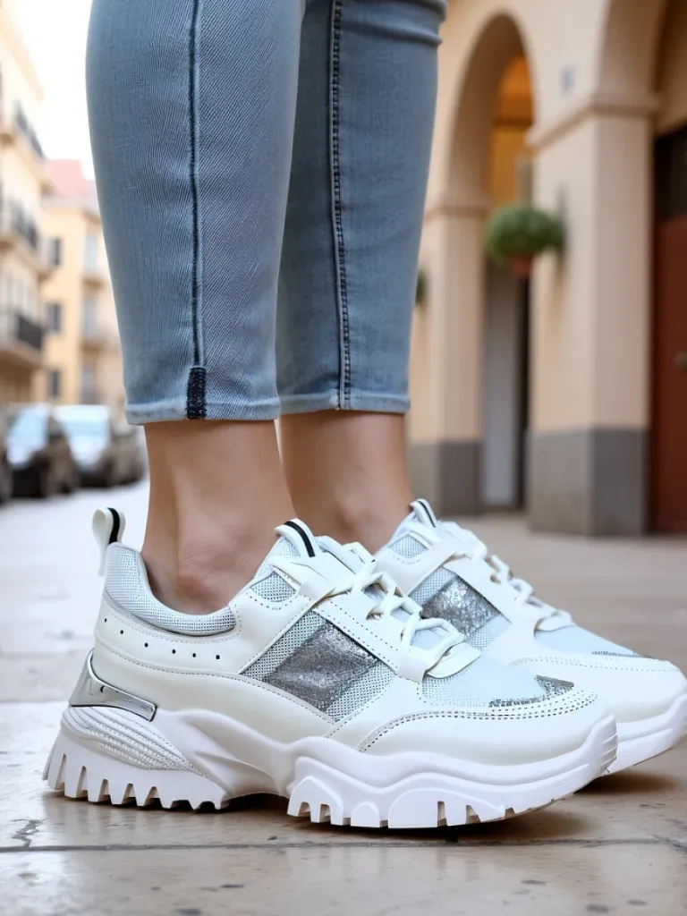 Best Sportowe sneakersy damskie Obilis Damskie Sneakersy