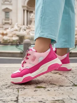 Best Sportowe sneakersy damskie na grubszej podeszwie Velocity Damskie Sneakersy