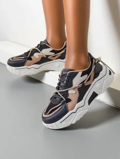 Best Sportowe sneakersy damskie na platformie Viela Damskie Sneakersy