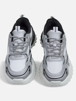 Outlet Sportowe sneakersy damskie na grubszej podeszwie Nettes Damskie Sneakersy