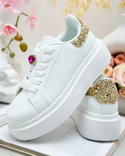 Best Sportowe sneakersy damskie na platformie Cinkci Damskie Sneakersy