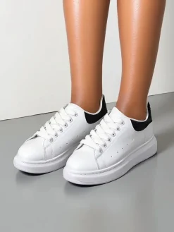 Sale Sportowe sneakersy damskie z cyrkoniami Ellefa Damskie Sneakersy