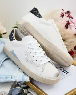 Sportowe sneakersy damskie z ozdobami Ginn Damskie Sneakersy