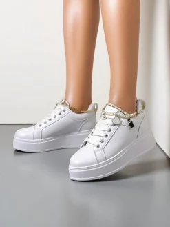 Sale Sportowe sneakersy damskie na platformie Helsas Damskie Sneakersy