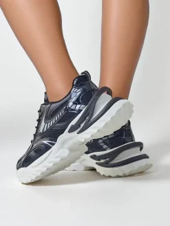 Outlet Sportowe sneakersy damskie na grubszej podeszwie Annete Damskie Sneakersy