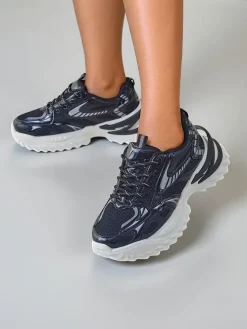 Outlet Sportowe sneakersy damskie na grubszej podeszwie Annete Damskie Sneakersy