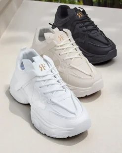 Outlet Sportowe sneakersy damskie na grubszej podeszwie Quensi Damskie Ugc|Sneakersy