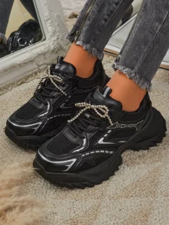 Sportowe sneakersy damskie Street Fashion Damskie Sneakersy