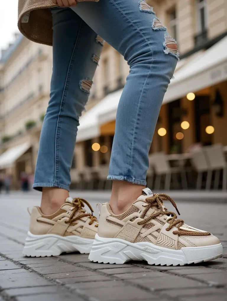 Best Sportowe sneakersy damskie Miefo Damskie Sneakersy