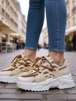 Best Sportowe sneakersy damskie Miefo Damskie Sneakersy