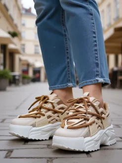 Best Sportowe sneakersy damskie Miefo Damskie Sneakersy