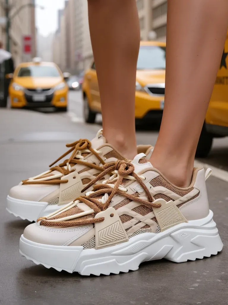 Best Sportowe sneakersy damskie Miefo Damskie Sneakersy