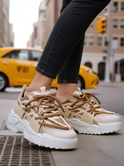 Best Sportowe sneakersy damskie Miefo Damskie Sneakersy