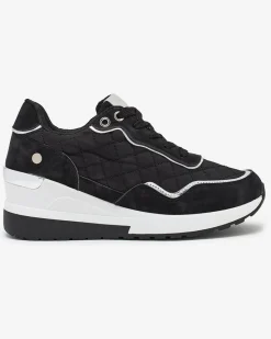 Best Sportowe sneakersy damskie na koturnie Lololi Damskie Sneakersy