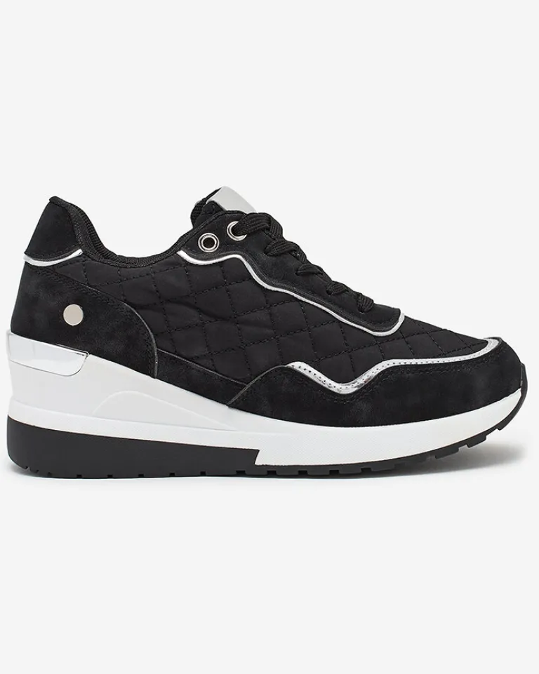 Best Sportowe sneakersy damskie na koturnie Lololi Damskie Sneakersy