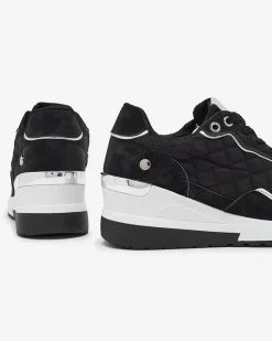 Best Sportowe sneakersy damskie na koturnie Lololi Damskie Sneakersy