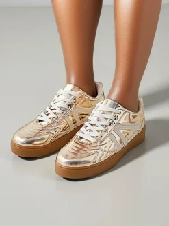 New Sportowe sneakersy damskie Mettali Damskie Sneakersy