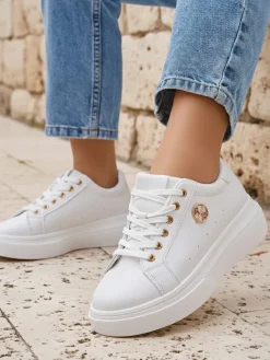 Discount Sportowe sneakersy damskie Clevermood Damskie Ugc|Sneakersy