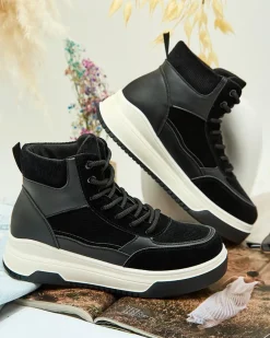 Best Sportowe wysokie sneakersy damskie Goloppy Damskie Sneakersy