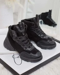 Outlet Sportowe wysokie sneakersy damskie Bullaro Damskie Sneakersy