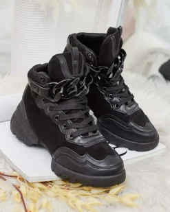 Outlet Sportowe wysokie sneakersy damskie Bullaro Damskie Sneakersy