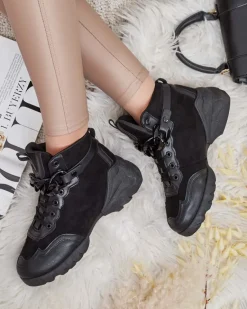 Outlet Sportowe wysokie sneakersy damskie Bullaro Damskie Sneakersy