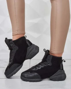 Outlet Sportowe wysokie sneakersy damskie Bullaro Damskie Sneakersy