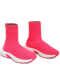 Sportowe wysokie sneakersy damskie Leriot Damskie Sneakersy