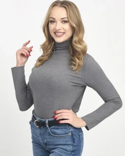 Best Sweter damski półgolf w m kolorze Swetry