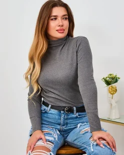 Best Sweter damski półgolf w m kolorze Swetry