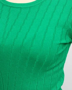 Best Sweter damski z okrągłym dekoltem w kolorze m Swetry