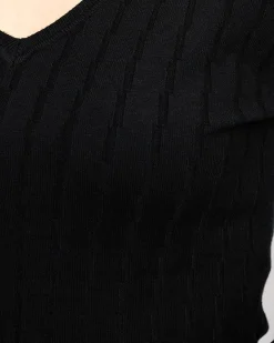 Best Sweter damski z dekoltem w serek w kolorze m Swetry