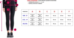 Sale Szare damskie gładkie tregginsy Legginsy / Tregginsy