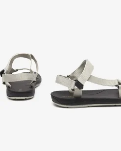 Sale Szare damskie sportowe sandały Tatags Sandały Płaskie