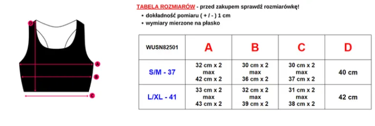 Clearance Szary biustonosz damski z elastycznym dołem Bralet