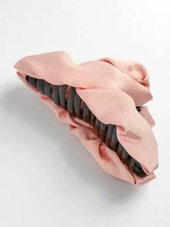 Szpilka do włosów z tkaniny satynowej – elegancka klamra Damskie Akcesoria Do Włosów