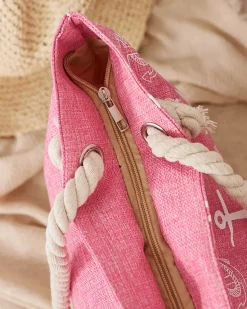 Best Tkaninowa torba w wakacyjny wzór na ramię Damskie Torebki Shoppers|Torby Plażowe