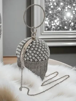 Clearance Torebka damska kula z cyrkoniami Velora Bloom Damskie Małe Torebki