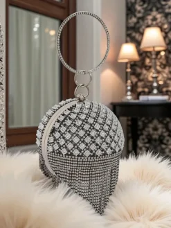 Clearance Torebka damska kula z cyrkoniami Velora Bloom Damskie Małe Torebki