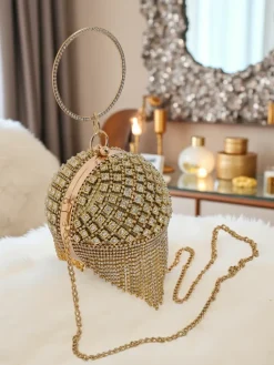 Torebka damska kula z cyrkoniami Velora Bloom Damskie Małe Torebki