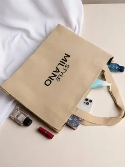 Best Torebka materiałowa Style Milano Damskie Materiałowe