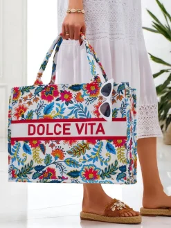 Clearance Torebka materiałowa Dolce Vita Mood Damskie Materiałowe