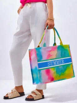Sale Torebka materiałowa Colorful Summer Damskie Materiałowe