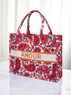 Sale Torebka materiałowa Amour Vibes Damskie Materiałowe