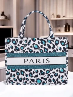 Online Torebka materiałowa Paris Leo Garden Damskie Materiałowe